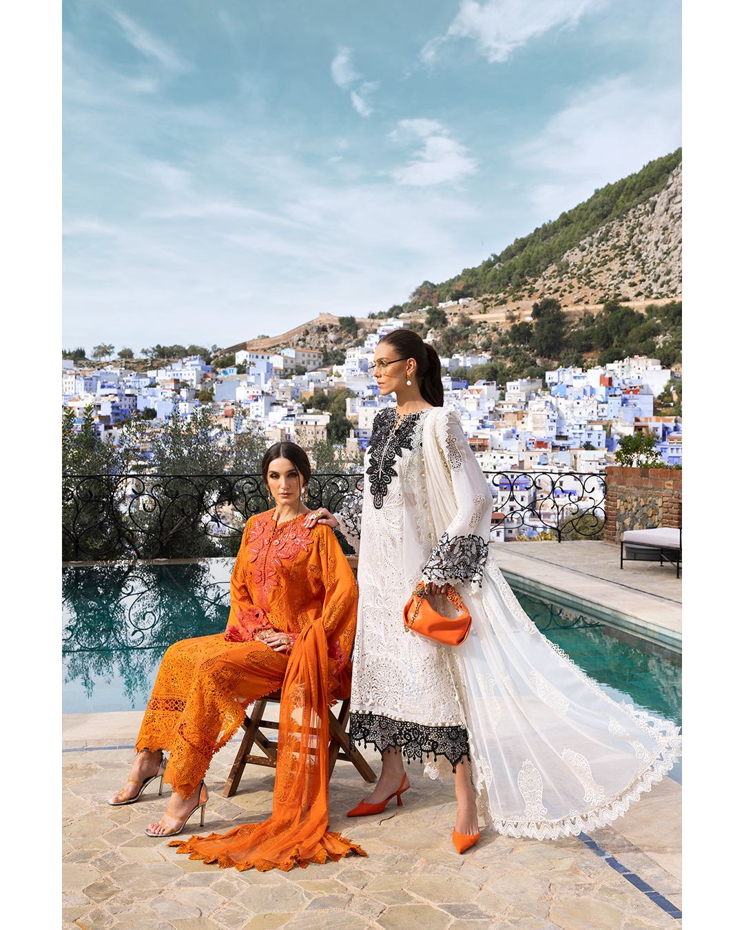 MARIA B - LUXURY EMBROIDERED LAWNCOLLECTION - 5A - UNSTITCHED