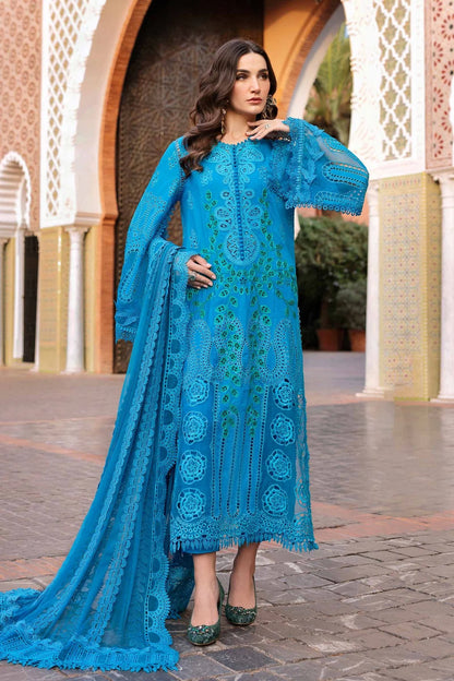 Maria.B  -  Luxury Embroidered Lawn Collection - 3B - Unstitched