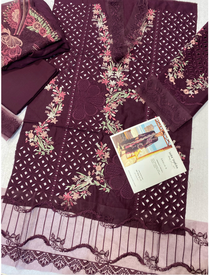 Saira Shakira DAHLIA-B - Unstitched Luxury Lawn Collection 2025 -
