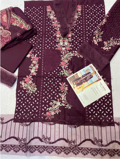 Saira Shakira DAHLIA-B - Unstitched Luxury Lawn Collection 2025 -