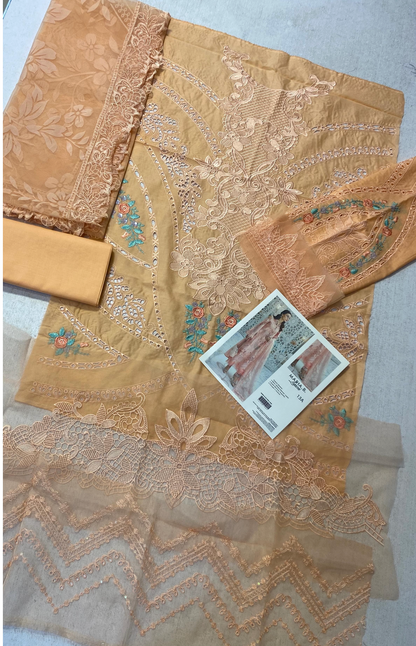 MARIA B 13-A- Unstitched Luxury Lawn Collection 2025 -