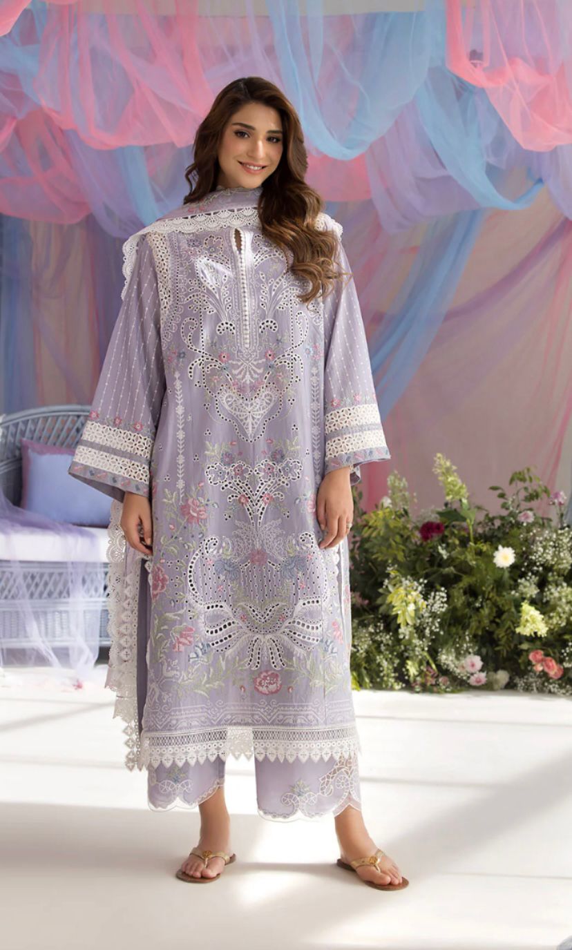 SOBIA NAZIR - DESIGN 5A LUXURY LAWN 2025 UNSTITCHED