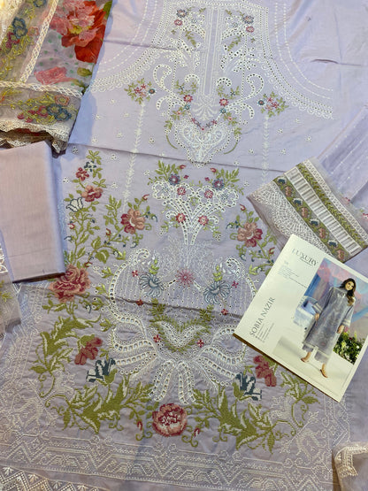 SOBIA NAZIR - DESIGN 5A LUXURY LAWN 2025 UNSTITCHED