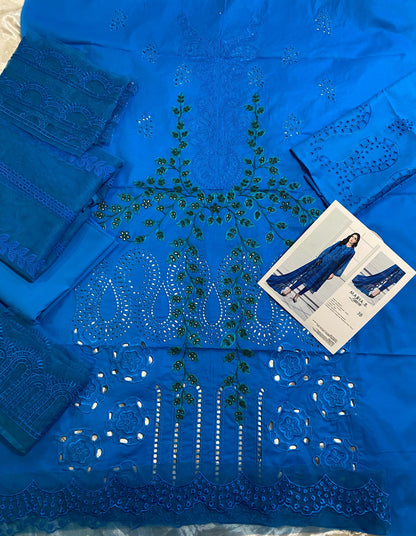 Maria.B  -  Luxury Embroidered Lawn Collection - 3B - Unstitched