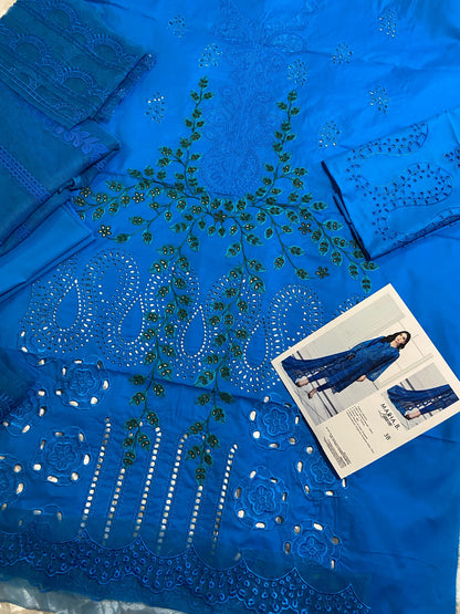 Maria.B  -  Luxury Embroidered Lawn Collection - 3B - Unstitched